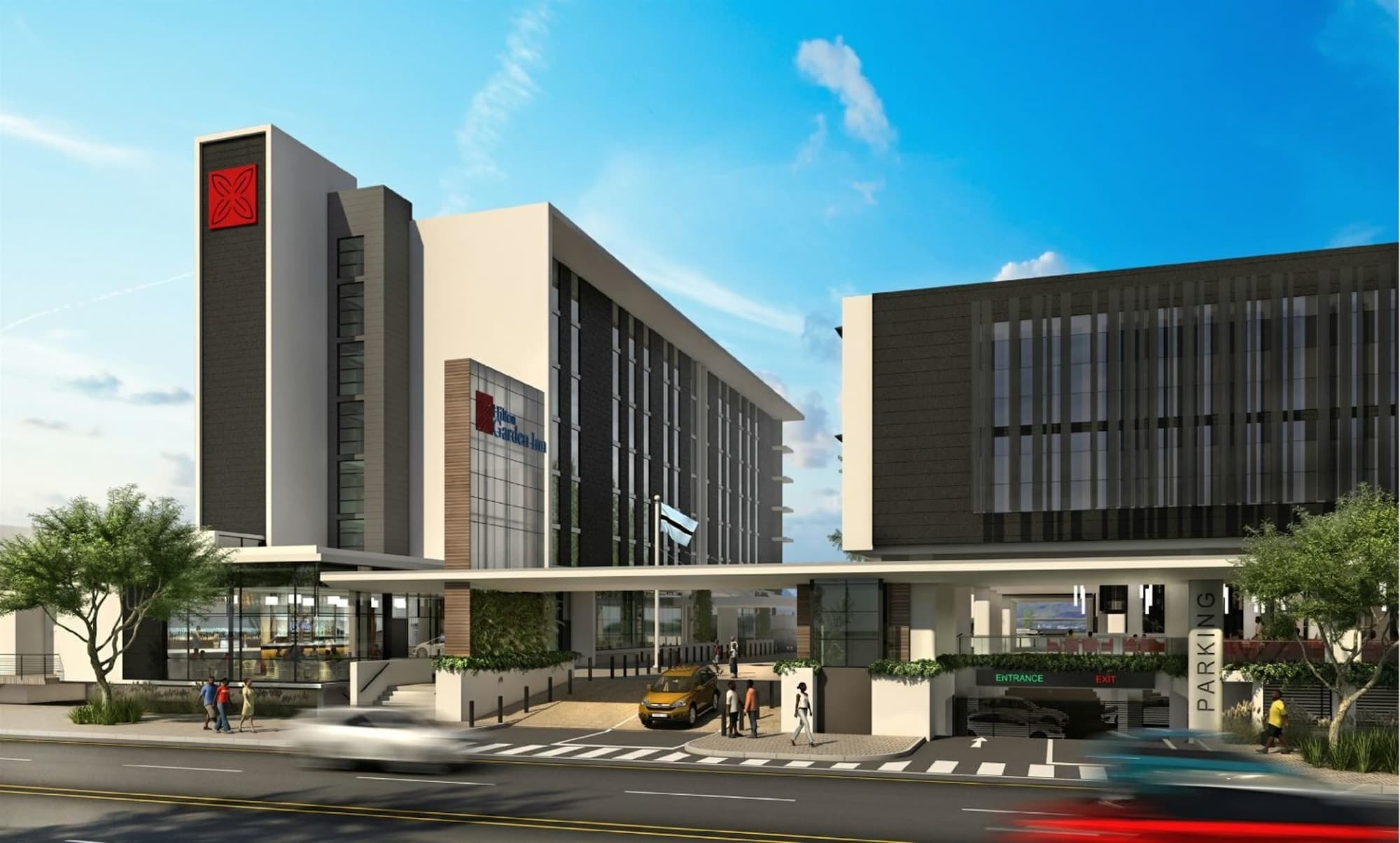 Hilton Garden Inn Gaborone, Botswana Ngoại thất bức ảnh